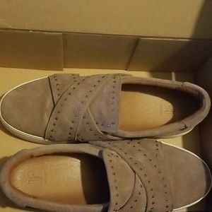 Frye Nina Stud Slip- Dusty Rose